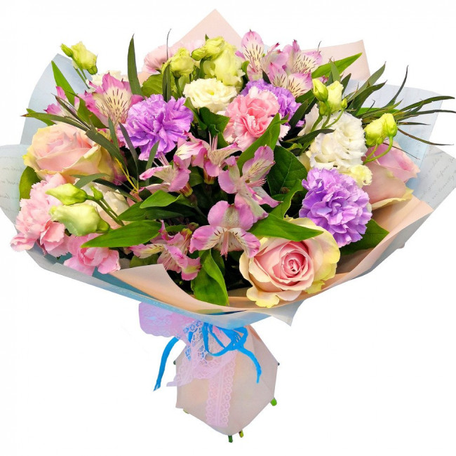 Букет цветов "Звездопад"